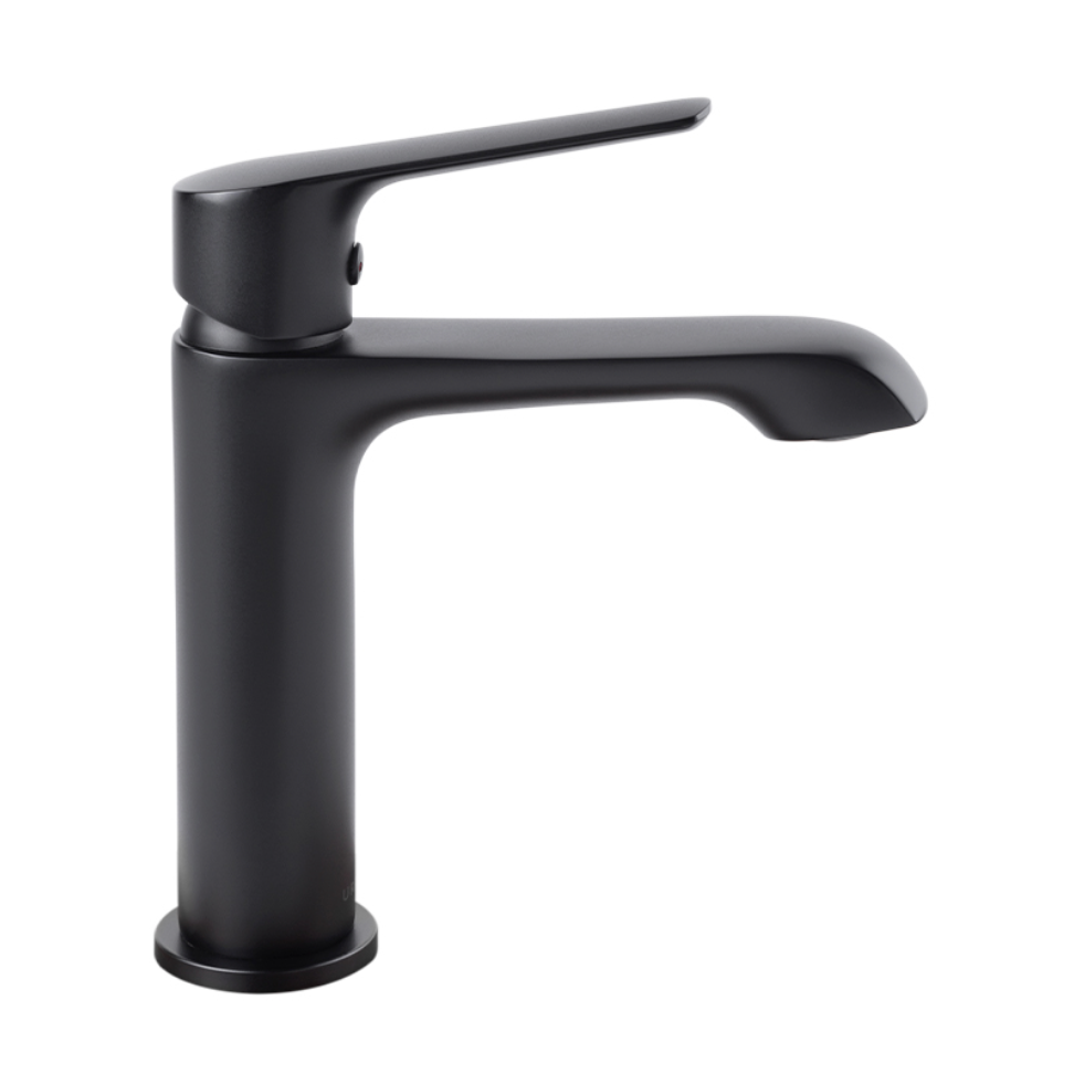 Monomando Corto para Lavabo LIA® Negro (100CL.2)