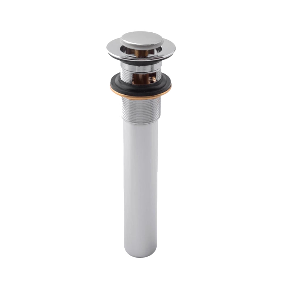 Contra Push para lavabo con rebosadero Cromo Dica 4206CP