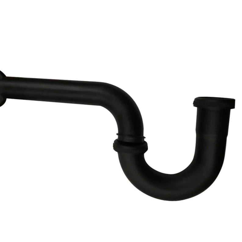 Céspol para Lavabo acabado Negro Mate
