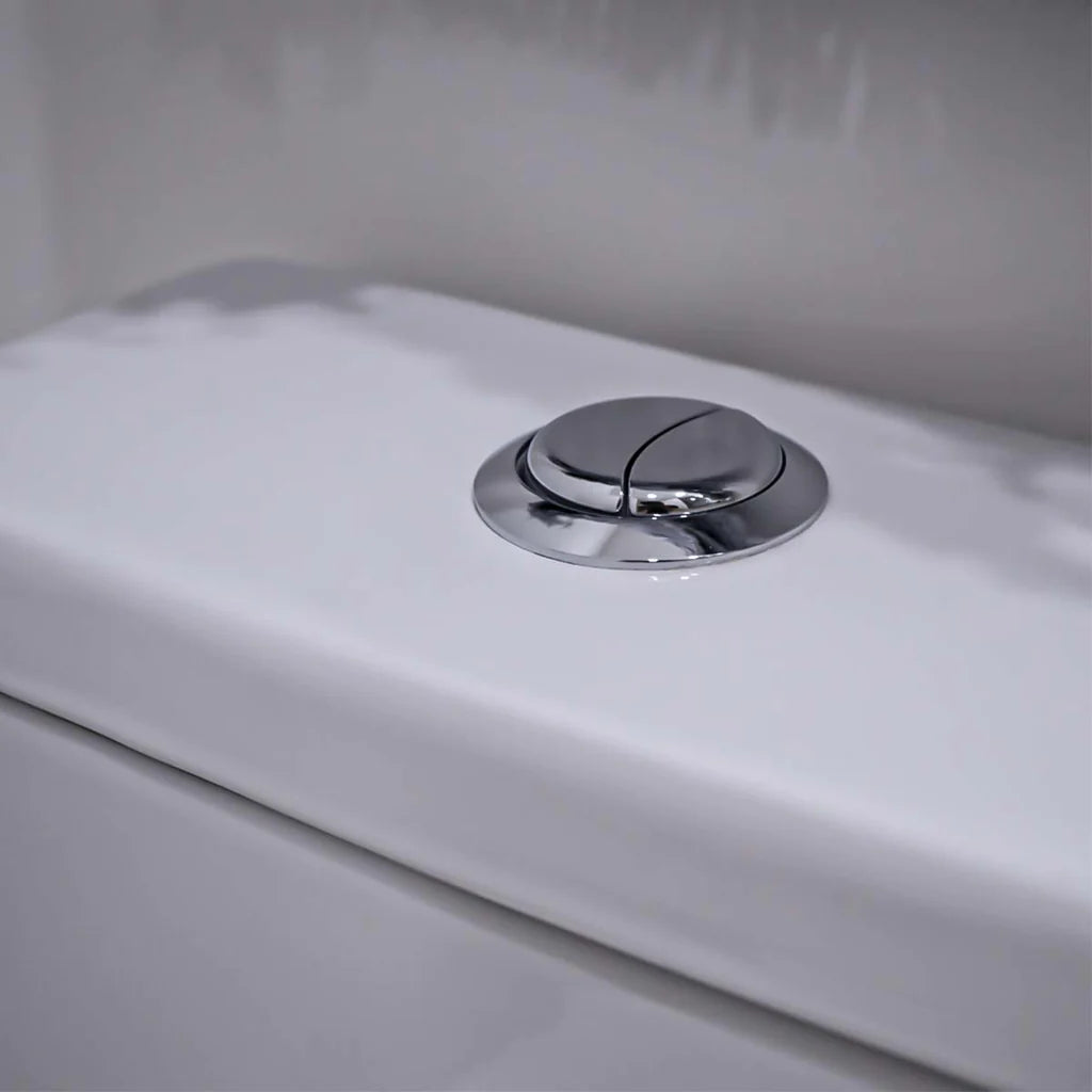 Inodoro One Piece Ahorrador descarga Dual Flush Certificado NOM, Medidas 35x67x68 cm.