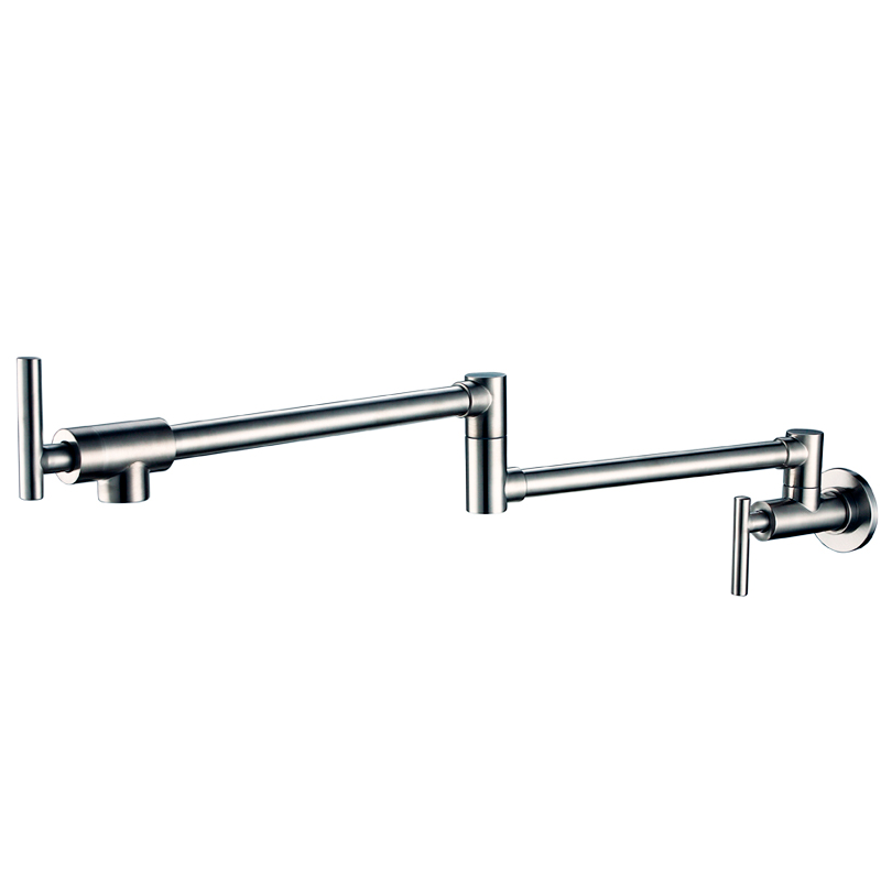 Pot Filler Mezcladora monomando para Cocina Acero Inoxidable