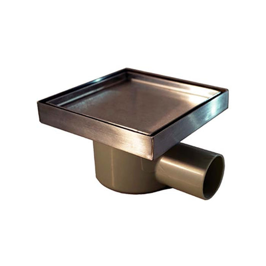 Coladera Anti-plagas Acero Inoxidable para Inserto 15x15 cm