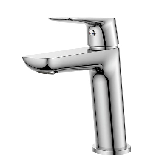 Monomando Corto para Lavabo Latón acabado Cromo Classy