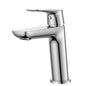 Monomando Corto para Lavabo Latón acabado Cromo Classy